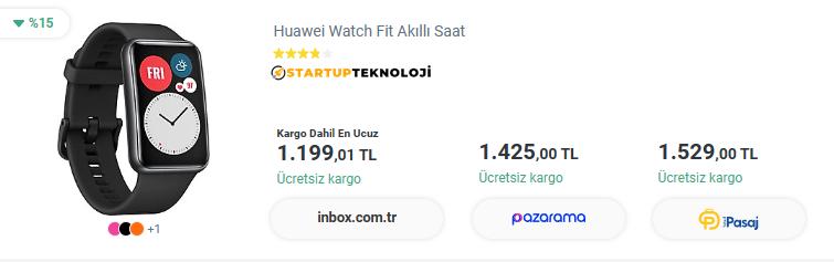 1.000 TL - 1.500 arası akıllı saatler: Poco Watch ve Huawei Watch Fit!