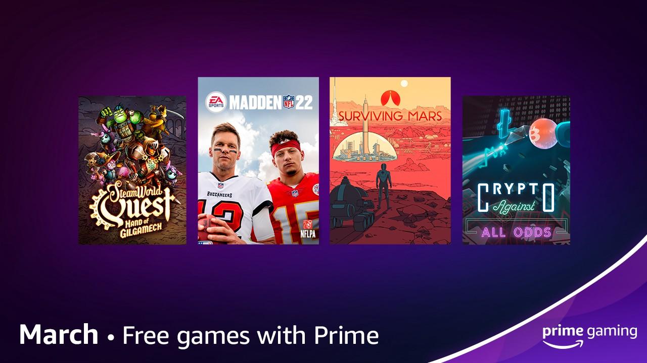 Amazon Prime Gaming Mart Ayında Vereceği Oyunları Açıkladı