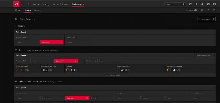 AMD Radeon Software Adrenalin 21.9.1 Sürücüsü Yayınlandı