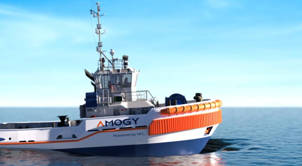 Amogy Constructs Ship Powered by Ammonia