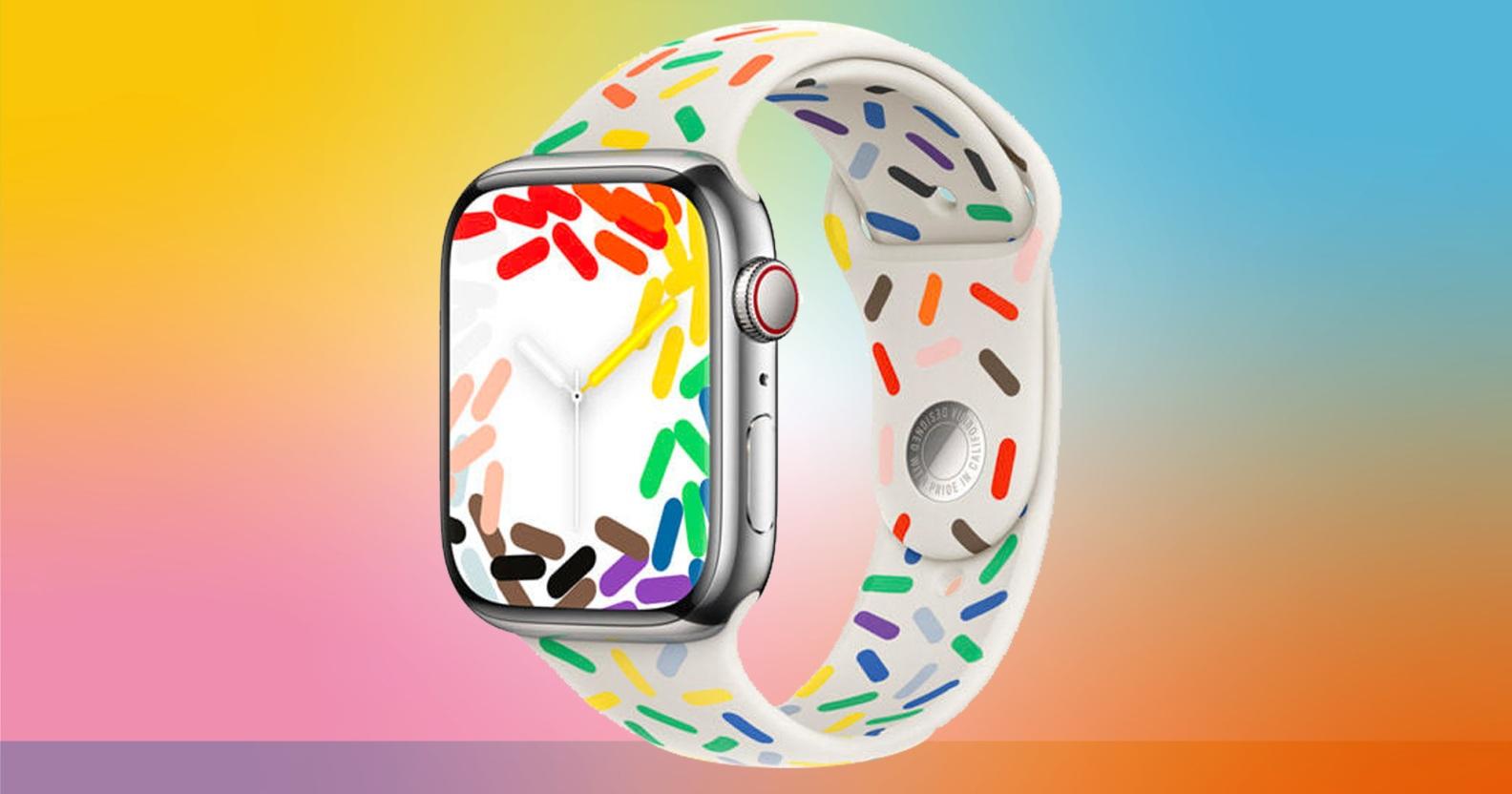 Apple, 2023 Pride ayına özel yeni Apple Watch bandını duyurdu