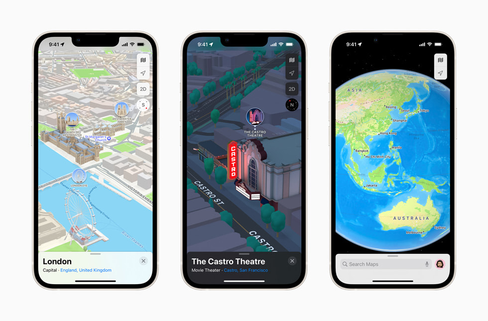 Apple 3D Haritalarını iOS 15 ile Getiriyor