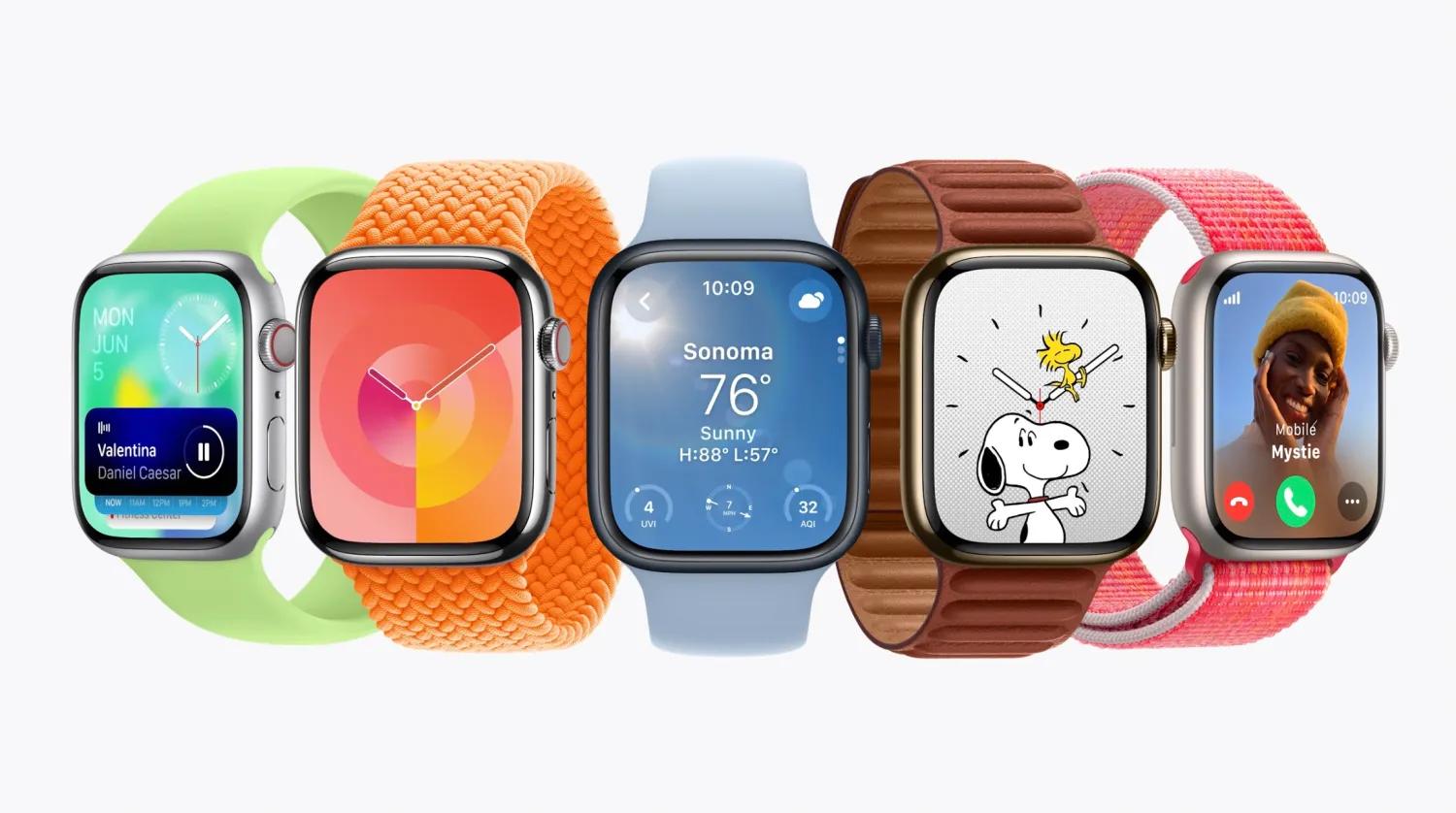 Apple Watch, watchOS 10 ile Yeni Görünüme Kavuşuyor