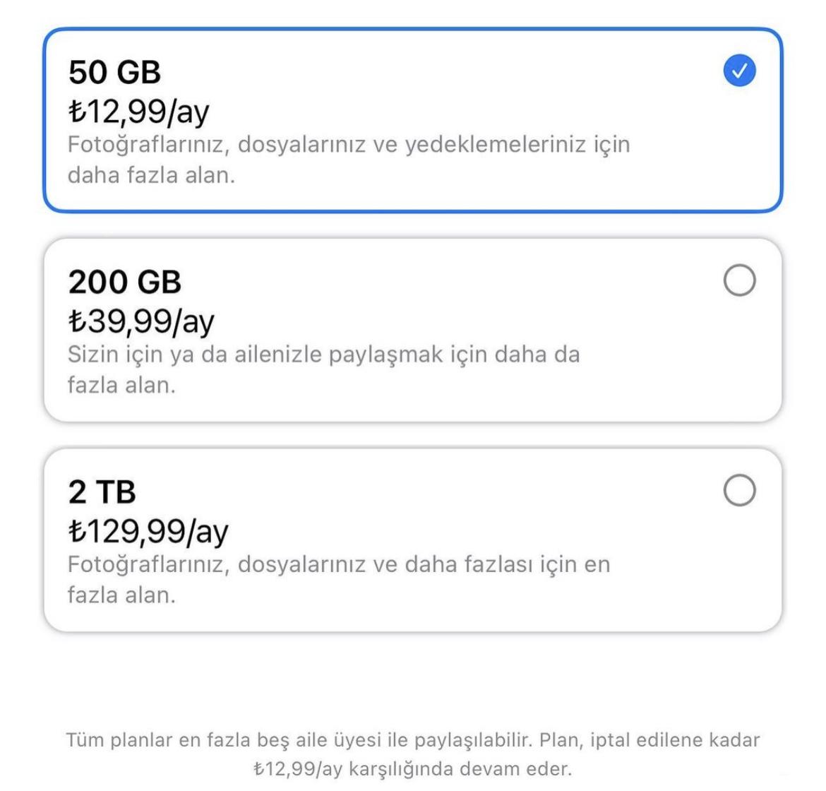 Apple Yine Zam Yaptı: iCloud Ücretleri Arttı