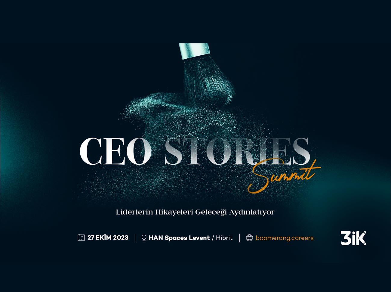 CEO Stories Summit için Geri Sayım!