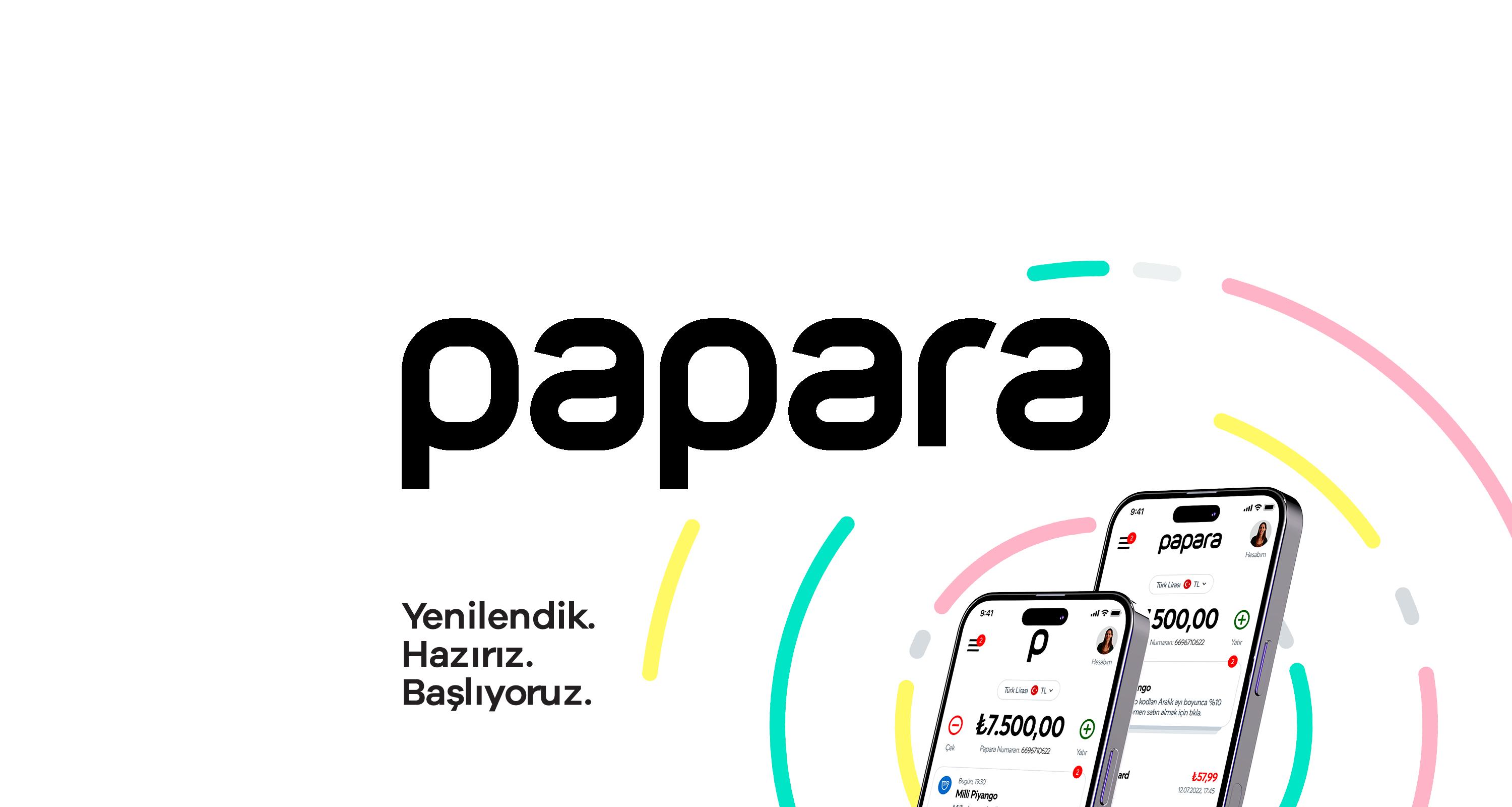 Finansal Teknoloji Şirketi Papara, Logosunu Yeniledi