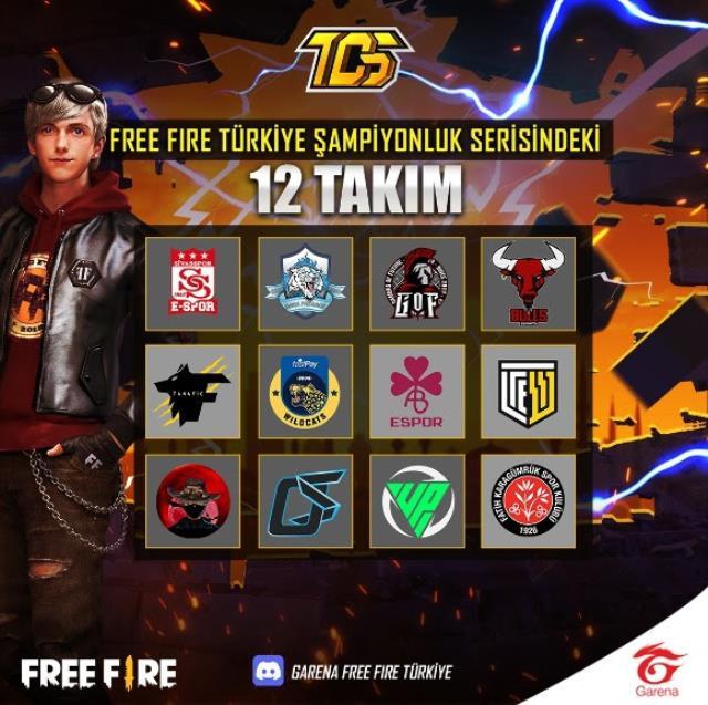 Free Fire Türkiye Şampiyonluk Serisi´ni Kaçırmayın!