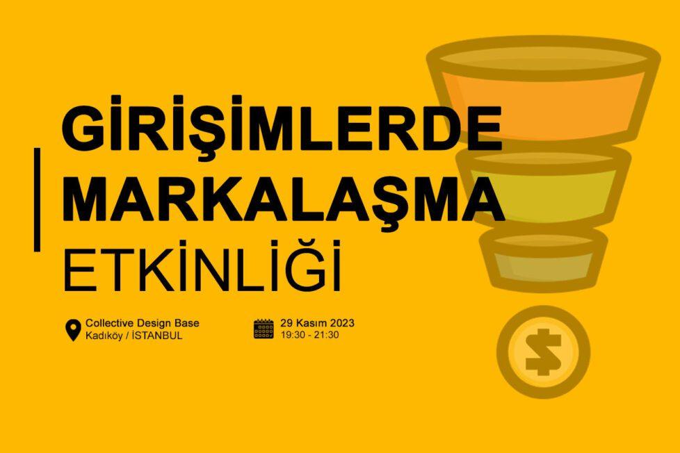 Girişimlerde Markalaşma Etkinliği 29 Kasım’da!