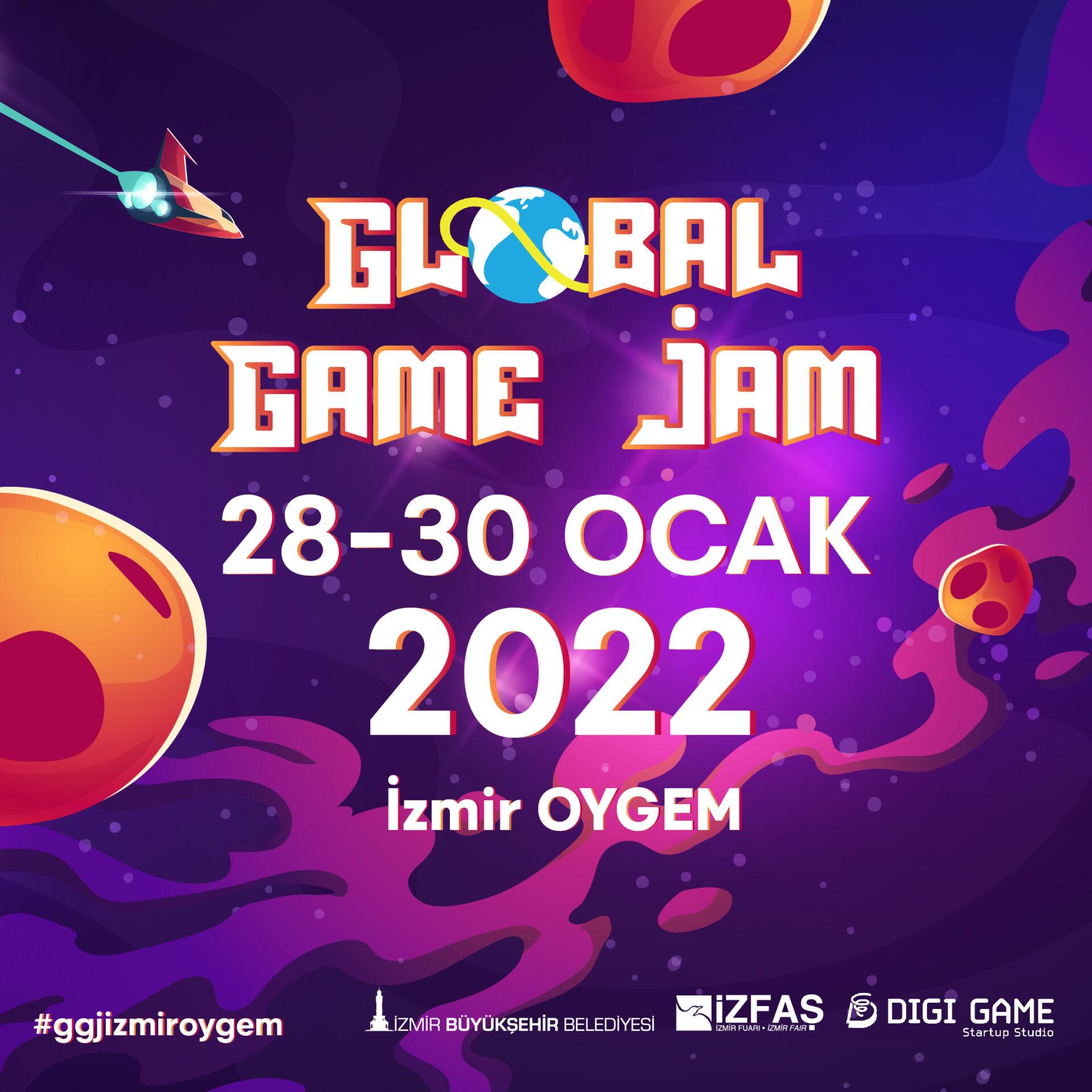 Global Game Jam Etkinliği İzmir OYGEM'de!