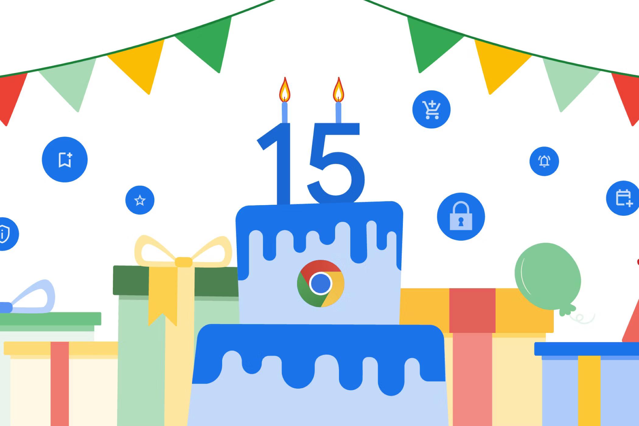 Google Chrome 15. Yaş Günü İçin Yeni Bir Görünüme Kavuşuyor