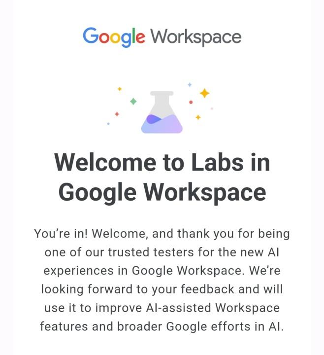 Google Workspace Labs, Yeni Özelliklerle Genişliyor