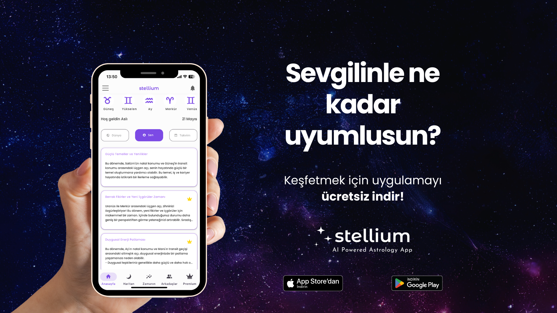 ilişki uyum testi Stellium 