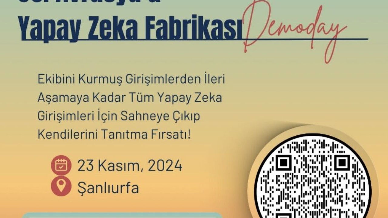 Yapay Zeka Girişim Fabrikası, Demoday Etkinliği ile Yenilikçi Girişimleri Sunuyor!