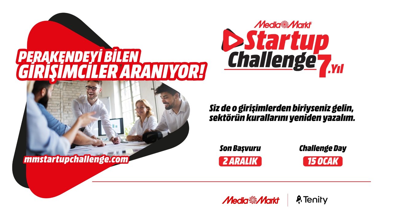 MediaMarkt Girişimcilere Fırsat Sunuyor: Startup Challenge Başvuruları Başladı!