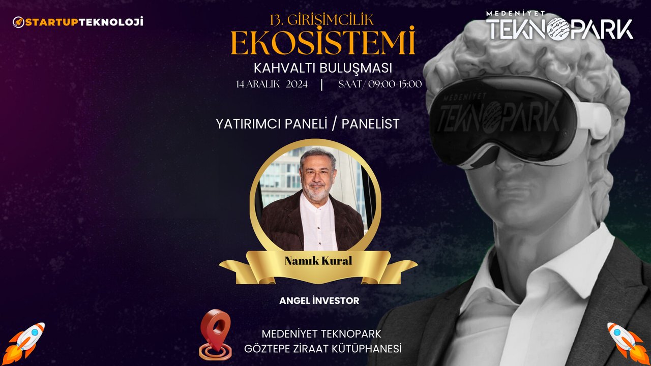 13. Girişimcilik Ekosistemi Kahvaltı Buluşması Yatırımcı Paneli İlk Panelistini Açıkladı: Melek Yatırımcı Namık Kural Bizlerle!