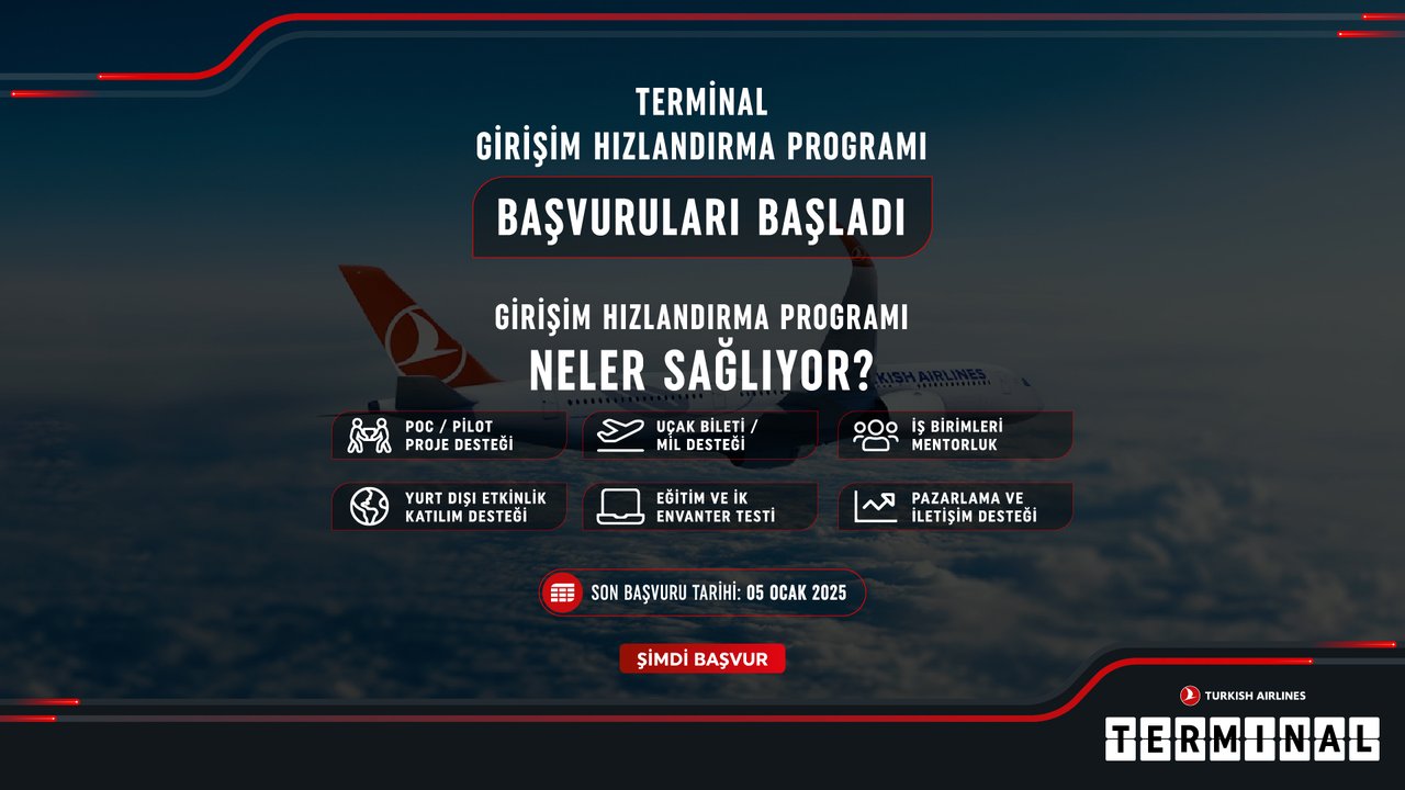 Türk Hava Yolları Terminal Girişim Hızlandırma Programı Yeni Dönemi Başlıyor!