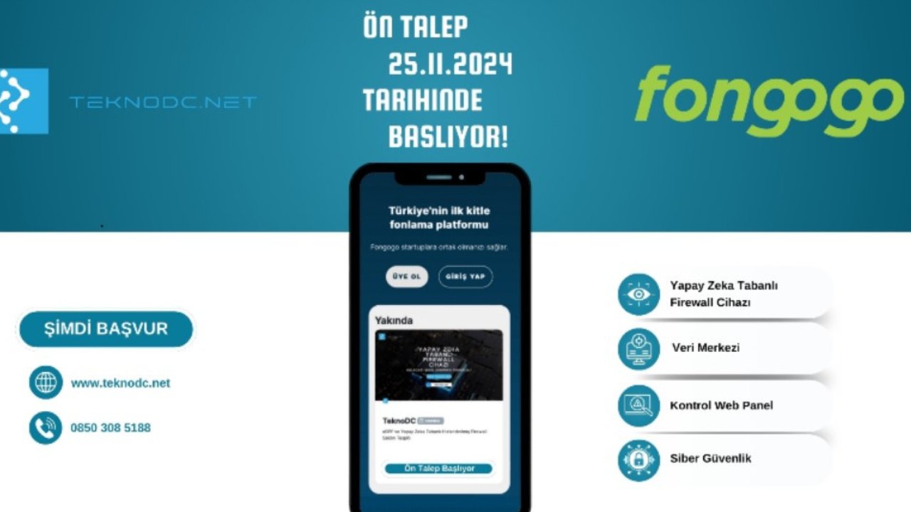 TeknoDC Ön Talep Süreci Başlıyor: Yerli Siber Güvenlikte Yeni Bir Dönem!