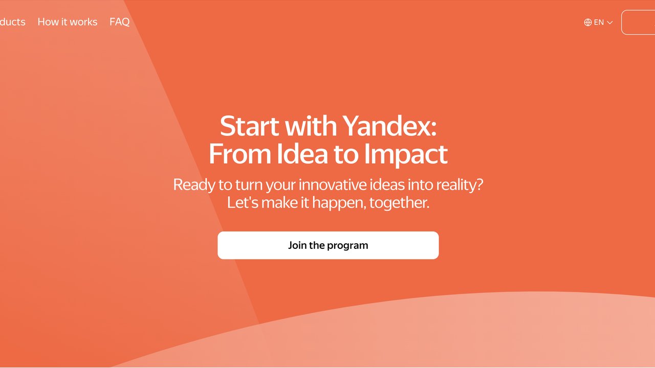 Türkiye'deki Girişimcilere Yandex'ten Destek: Yeni Startup Programı