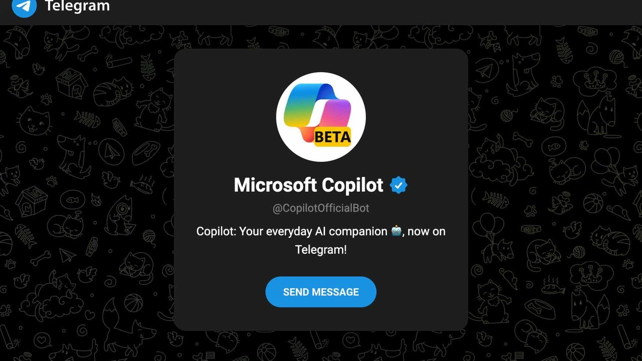 Microsoft Copilot Telegram'da!