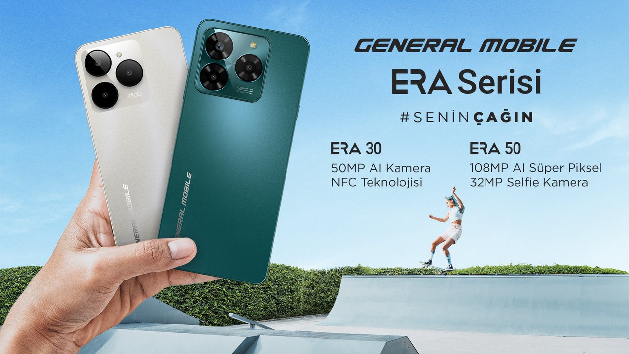 General Mobile'dan İki Yeni Model: Era 50 ve Era 30