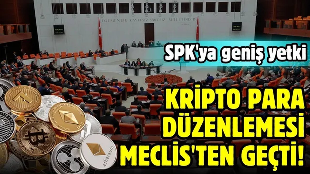 Kripto Para Yasası TBMM'den Geçerek Yasalaştı