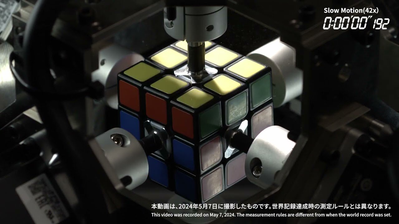 Mitsubishi'nin Robotu, Rubik Küpü'nü Göz Kırpma Hızında Çözerek Rekor Kırdı!