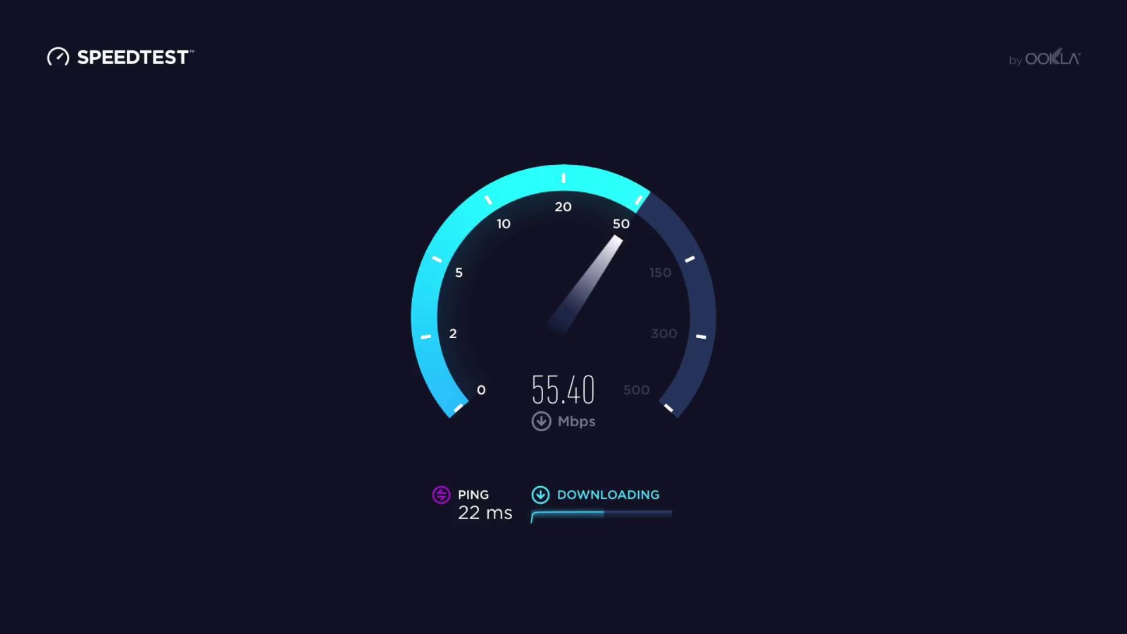 Hangi Çözünürlükte Video Oynatılabileceğini Gösteren Uygulama: Speedtest