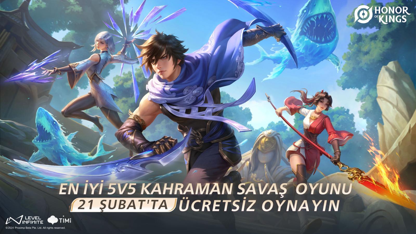 Honor of Kings’in Efsanevi Savaşları 21 Şubat’ta Türkiye’de Başlıyor