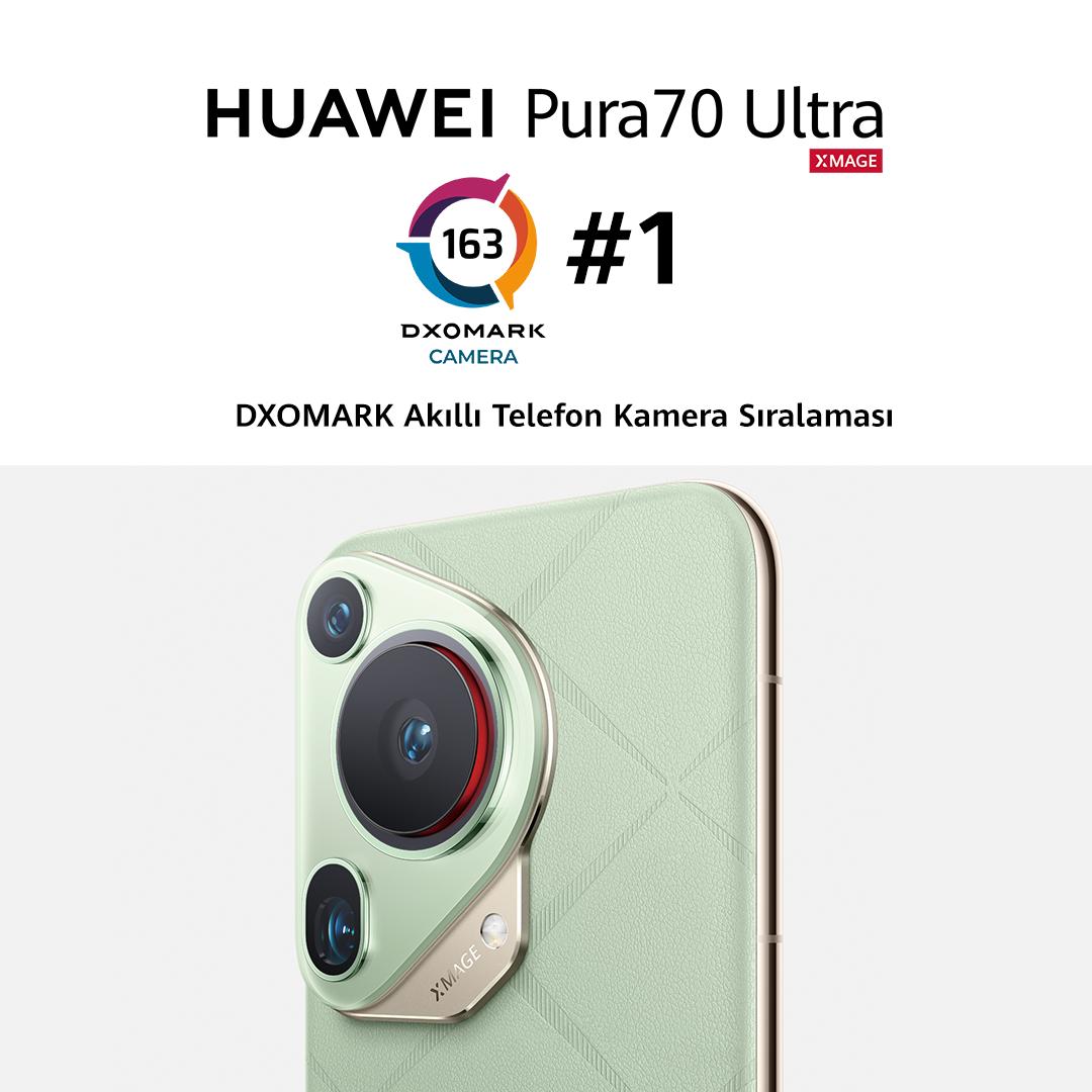 HUAWEI Pura 70 Ultra DXOMARK Tarihinin En Yüksek Puanını Aldı