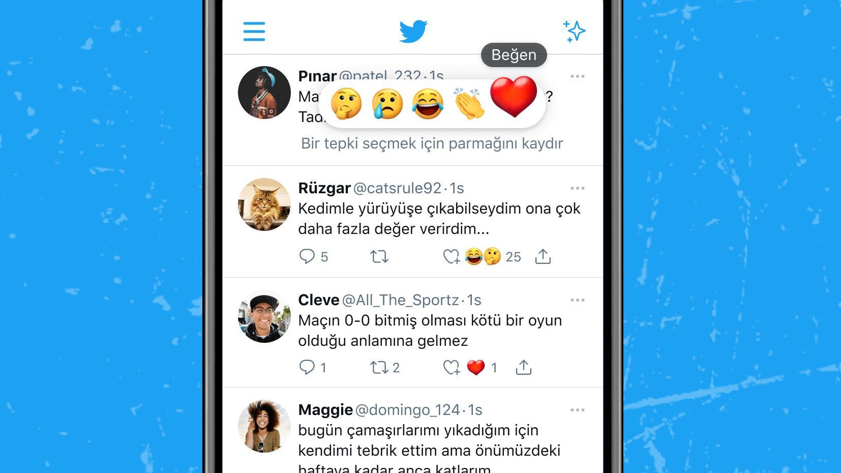 iOS için Twitter Tepkileri ve Sıralanmış Yanıtlar Özelliği Geliyor