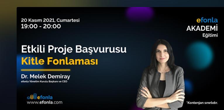 Kitle Fonlamasında Etkili Proje Başvurusu Eğitimi 20 Kasım'da!