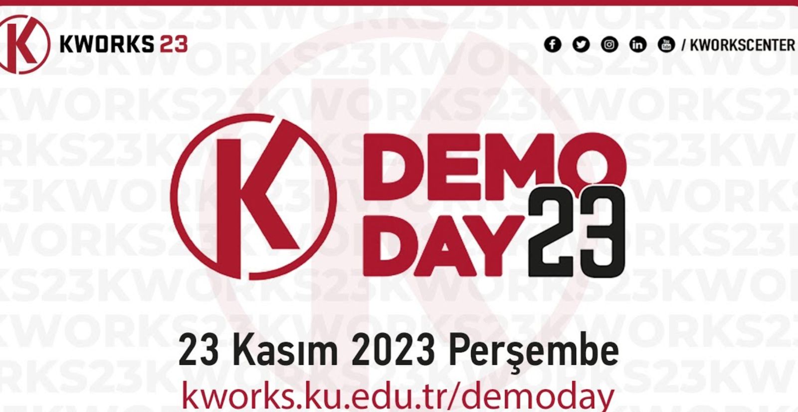 KWORKS’23 Demo Day, 23 Kasım'da Düzenlenecek