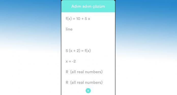 Matematik işlemlerini fotoğrafla çözen uygulama: Mathew