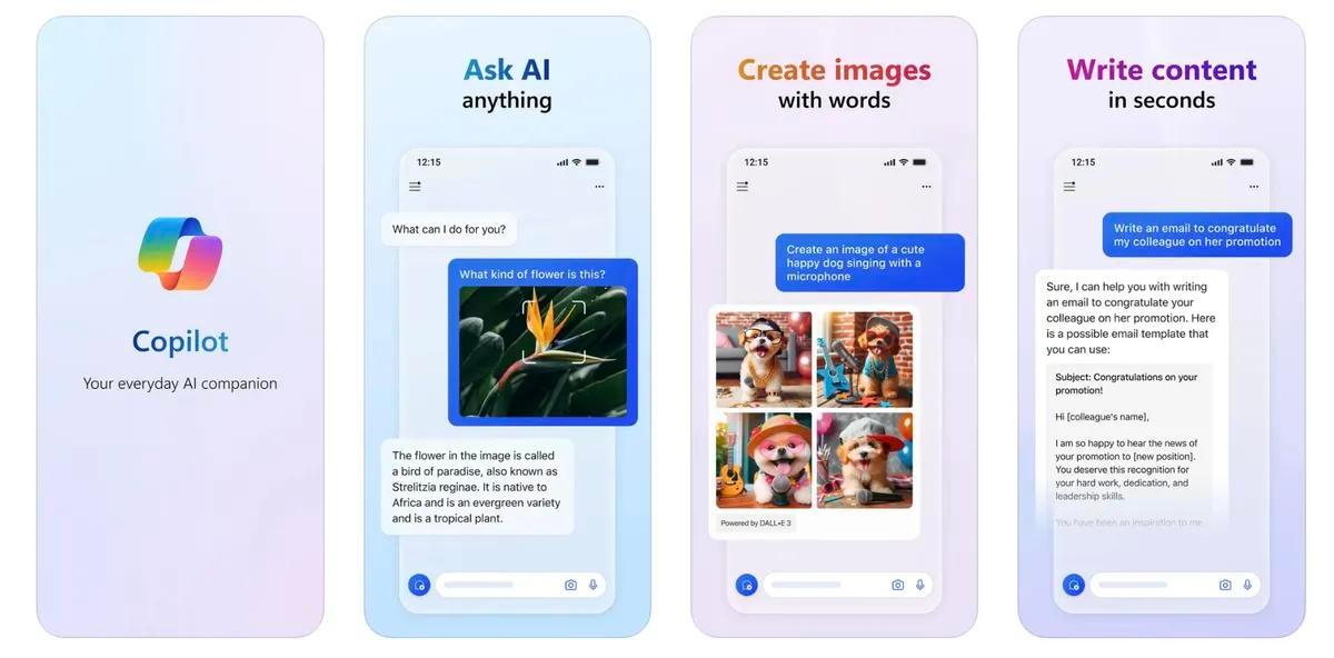 Microsoft Copilot Şimdi iOS ve Android'de!