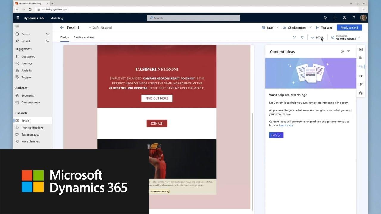 Microsoft Dynamics 365 Copilot, Üretken AI Kullanıyor