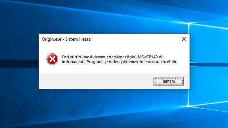 Msvcp140.dll Hatası Nasıl Çözülür?Msvcp140.dll İndirme