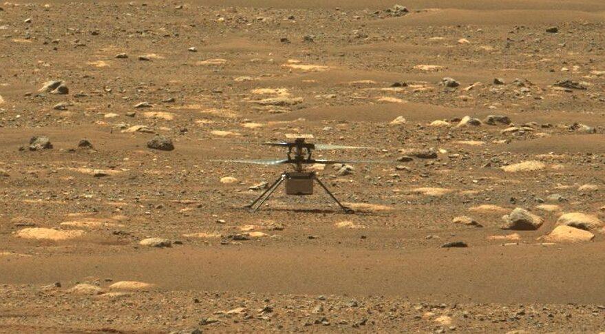 NASA's Ingenuity Mars Helicopter Completes First Flight with New Navigation Software