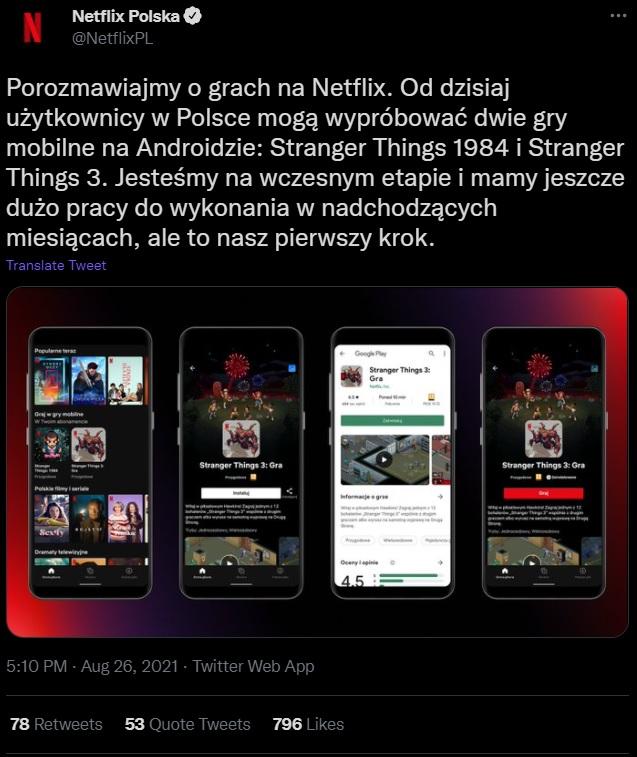 Netflix, Android Oyunlarını Polonya'da Test Ediyor