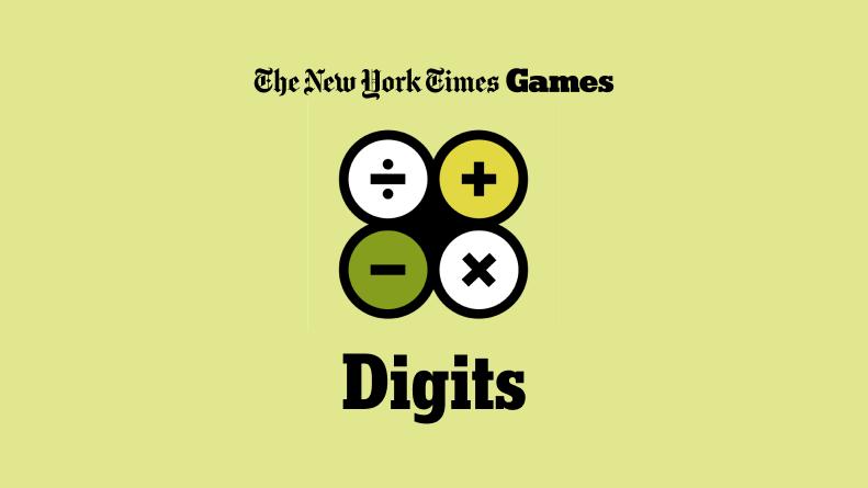 New York Times, Yeni Bulmacası Digits'i Duyurdu