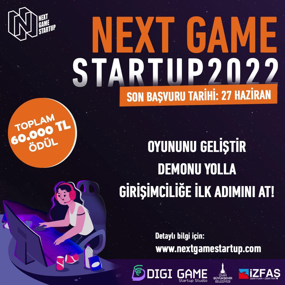 Next Game Startup Oyun Girişimciliği Yarışması Kayıtları 27 Haziran’da Kapanıyor!