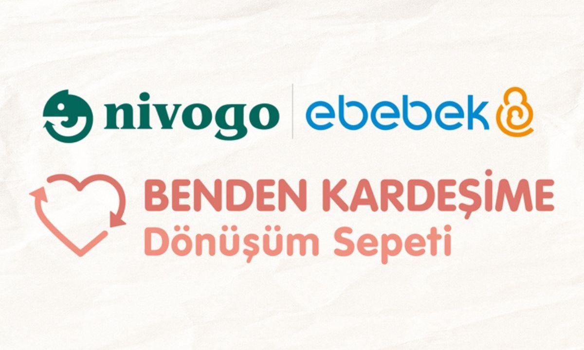 Nivogo ve ebebek, Deprem Bölgesindeki Bebekler İçin “Benden Kardeşime Dönüşüm Sepeti” Projesi Başlattı