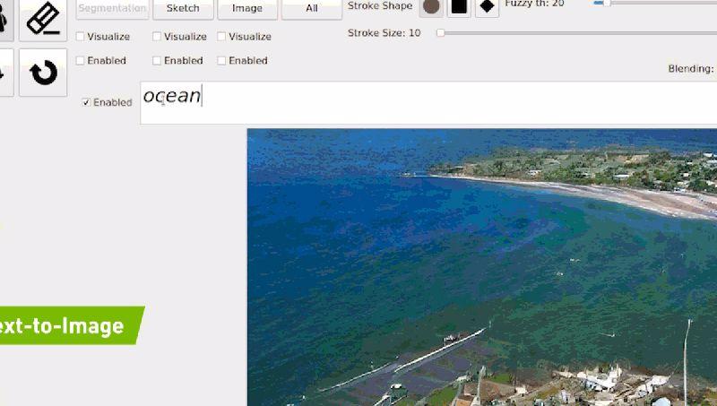 Nvidia Yeni Yapay Zekası Metini Manzaraya Çeviriyor