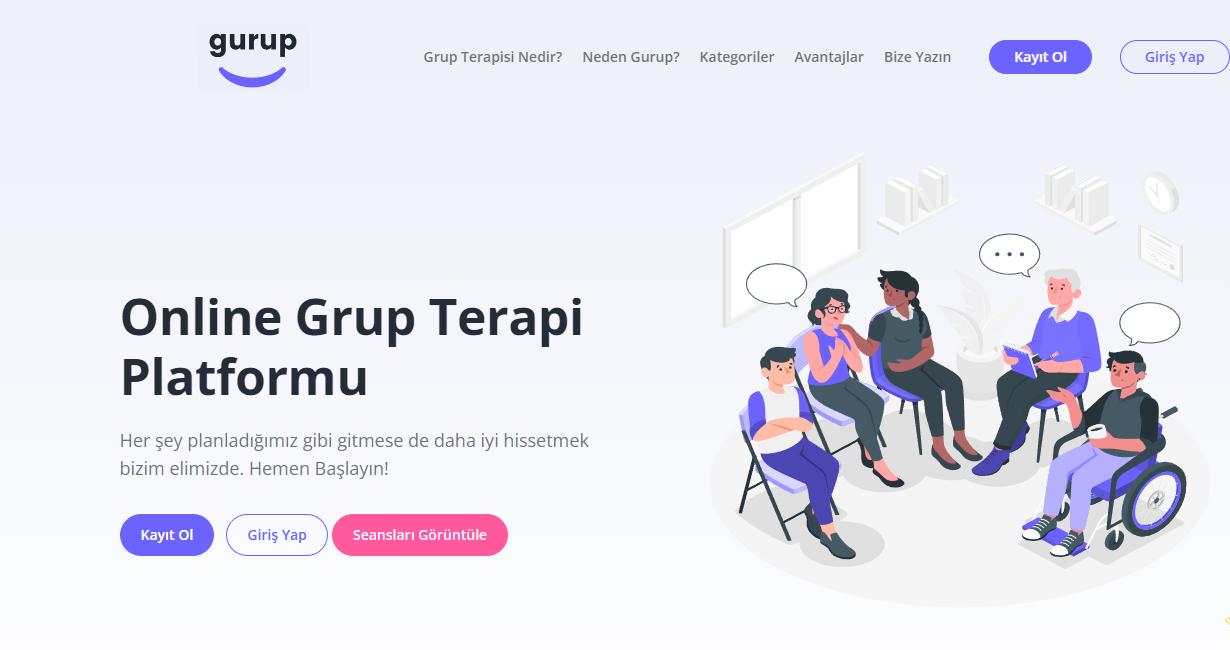 Online Grup Terapi Platformu GurupApp