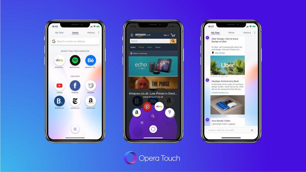 Opera Kripto Tarayıcı Projesi iOS’ta