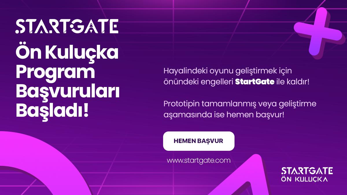 Oyun Geliştiriciler için Büyük Fırsat! StartGate Ön Kuluçka Programı Başvuruları Başladı!