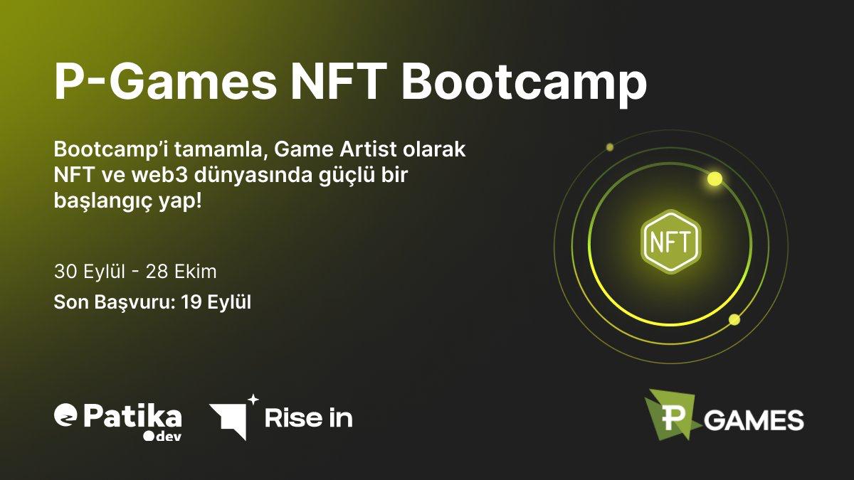 P-Games ve Patika Dev İş Birliğinde “P-Games Game Art NFT Bootcam” Başlıyor