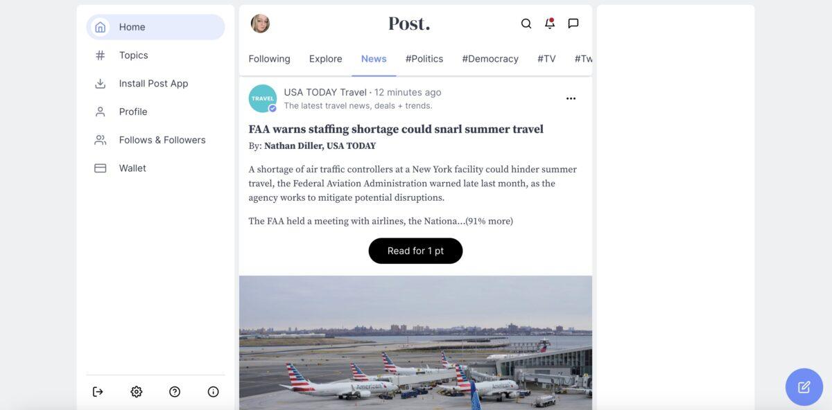 Publisher-Focused Twitter Alternative "Post" Launches to the Public