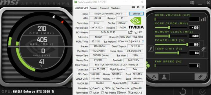 RTX 3060 Ti GDDR6X Test Edildi: İşte Sonuçlar