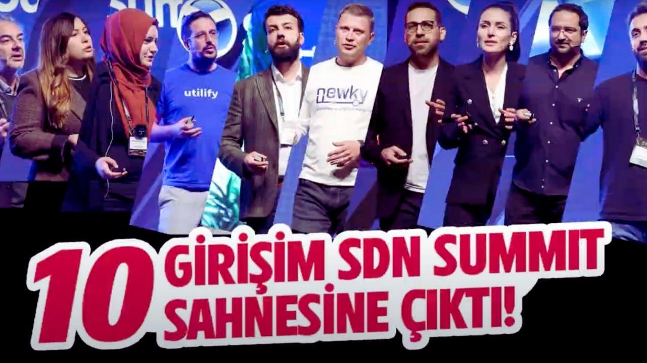 SDN Summit Sahnesinde 30 Dakikada 10 Girişim Sunum Yaptı!