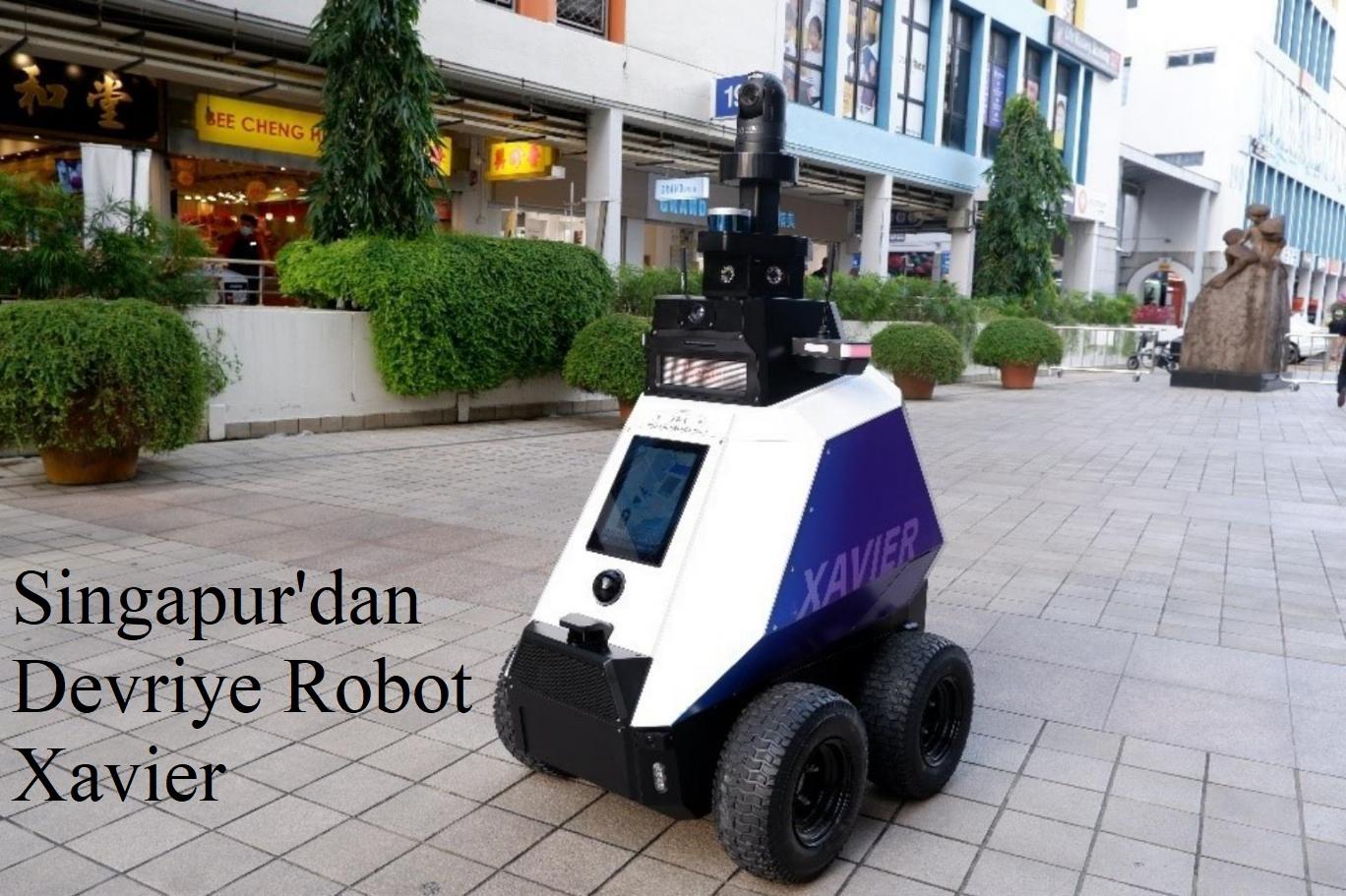 Singapur Halka Açık Alanlar İçin Devriye Robot Yerleştirdi